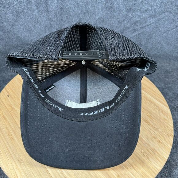 Travis Mathew Trucker Snapback Hat Golf Cap Black One Size - Picture 3 of 4